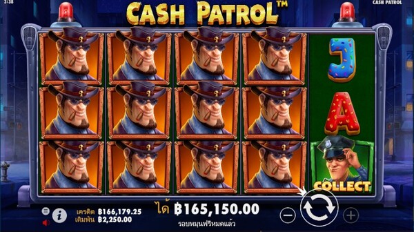 รูปแบบของเกม Cash Patrol
