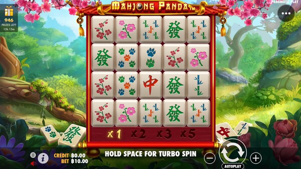 รูปแบบของเกม Mahjong Panda