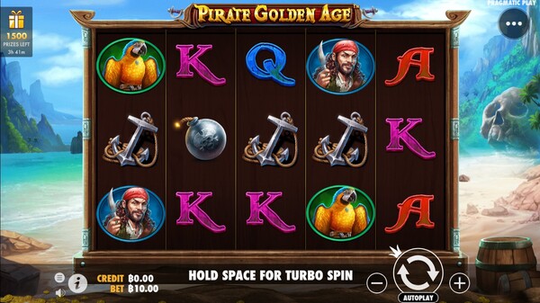 รูปแบบของเกม Pirate Golden Age